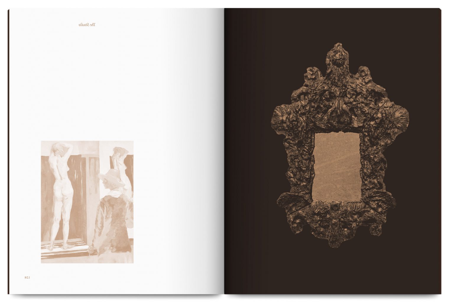 Artist book Her Hauntology – Paulina Olowska, published by Kistefos Museum, designed by In the shade of a tree studio.