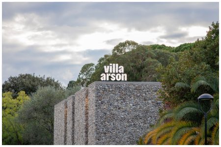 Visual identity for the Villa Arson Nice, an art school and art center in South of France, designed by In the shade of a tree studio, founded by Sophie Demay and Maël Fournier Comte