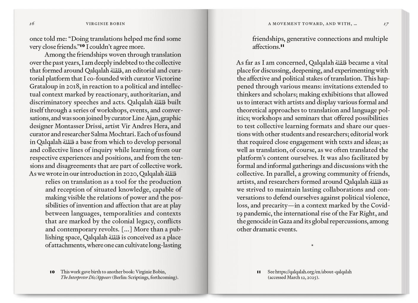 Unlearning with Translation: A Critical and Collective Practice